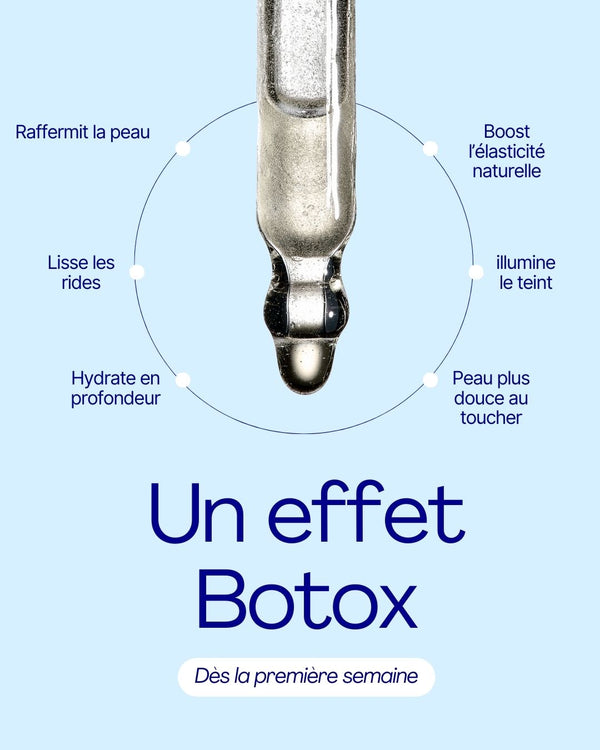 Sérum effet Botox aux peptides de collagène