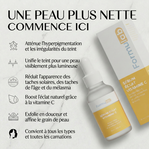 Sérum éclat pour éliminer les taches brunes