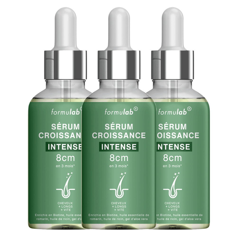 Cure de 3 mois - Sérum croissance intense